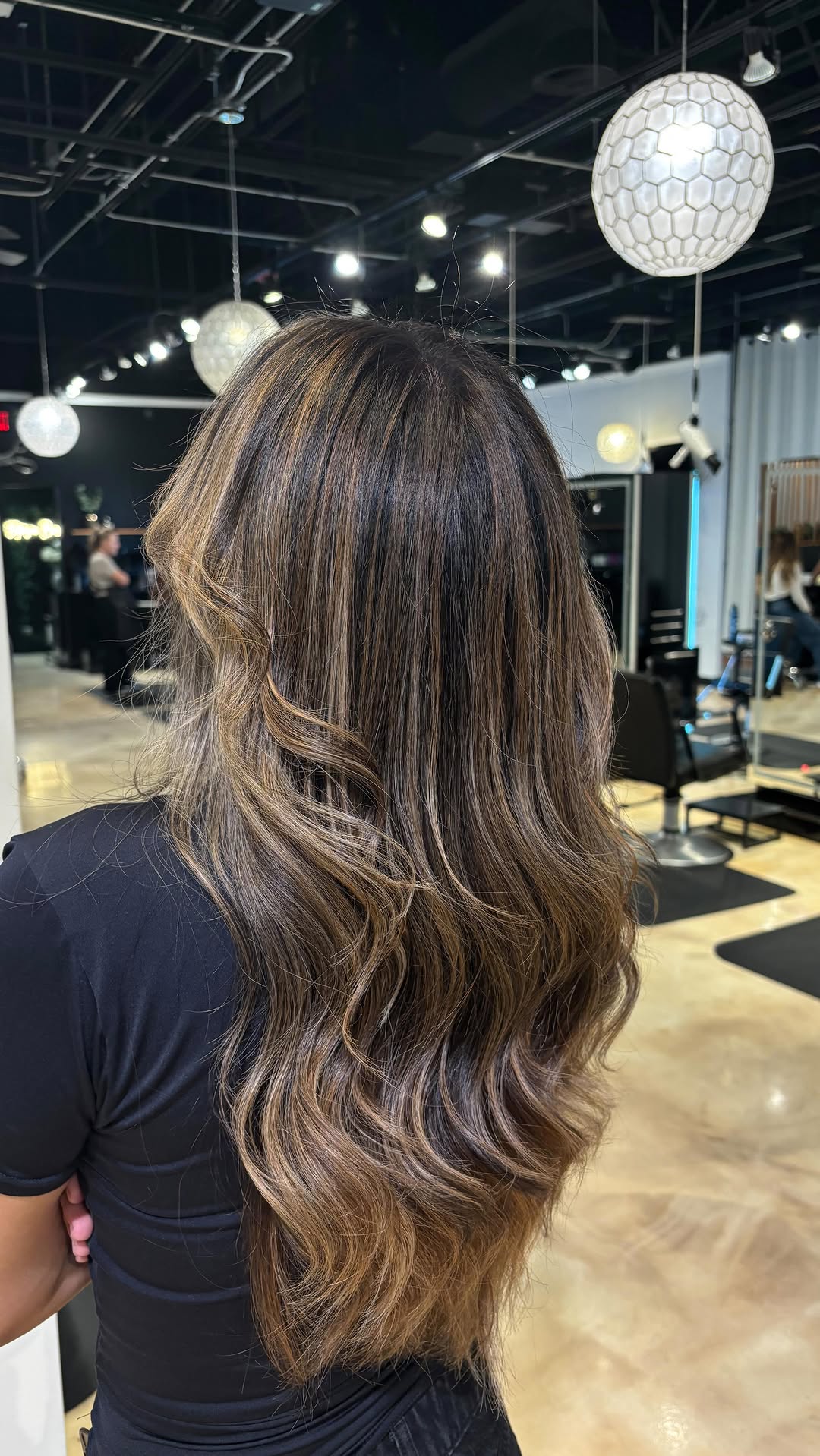 Balayage work